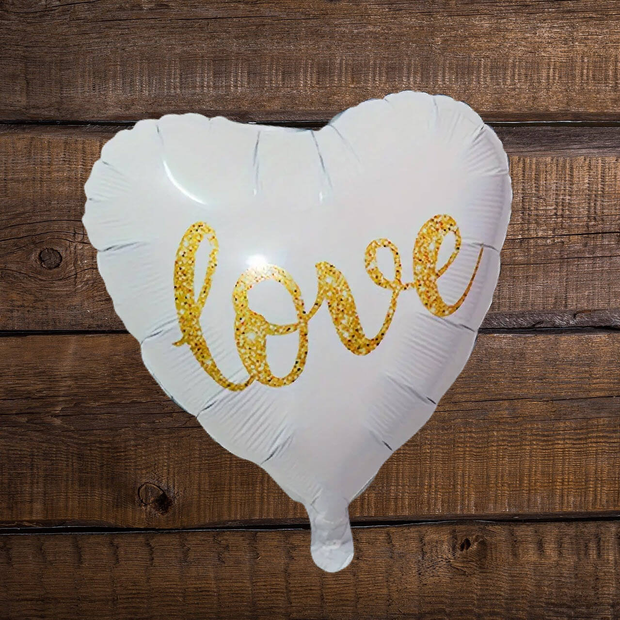 Love - mr and mrs baloner med bord (1) Sæt med bryllupsballoner - folieballoner