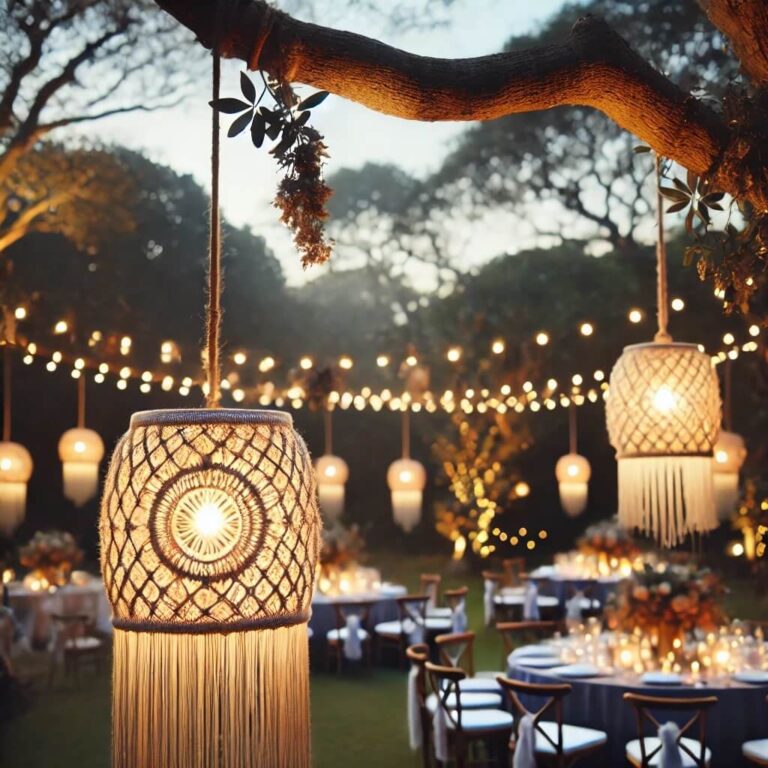 macrame lamper i have - fest