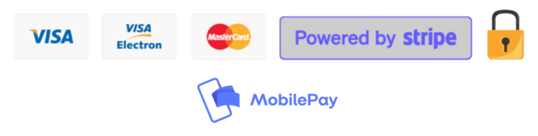 betalingsmetoder inkl mobilepay