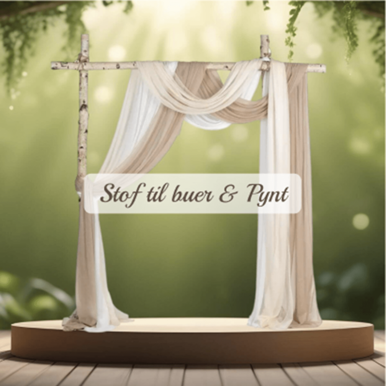 Stof til buer og pynt - kategori