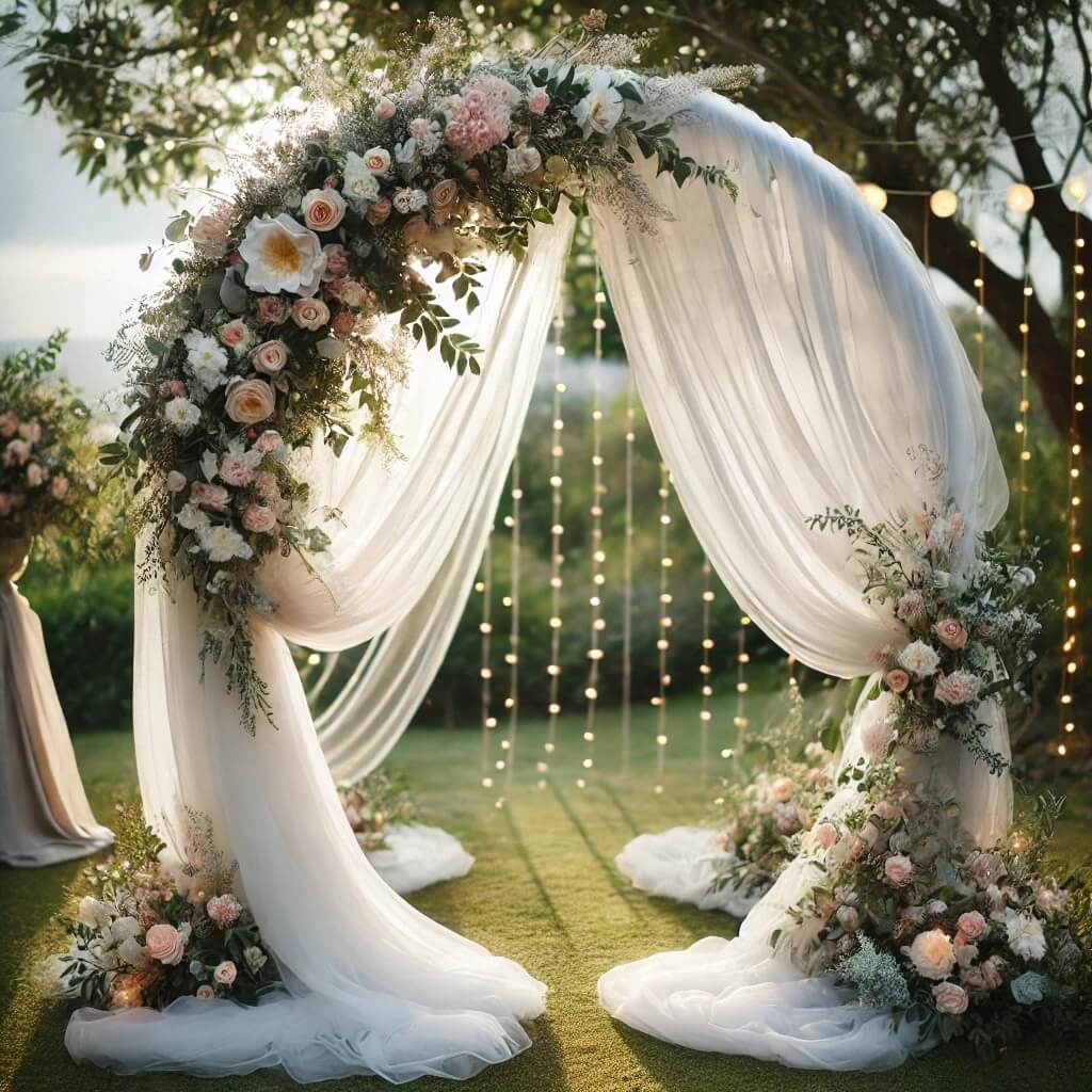 vielsesbue med pynt inspiration