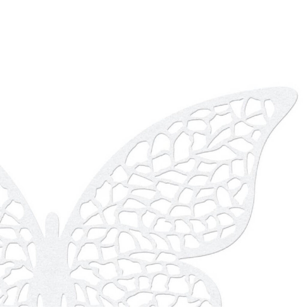 papir sommerfugle pynt - bordpynt