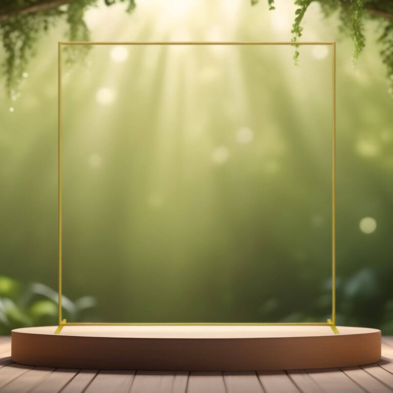 Kvadratisk vielsesbue - backdrop stativ 2 m / 3x3 m