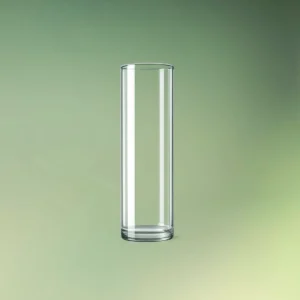 lej Klar cylinder vase | Indsats til metalvaser | Akryl 18 x 5,5 cm