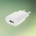 Deltaco USB oplader | USB-A | Hvid | Stik til USB lyskæder