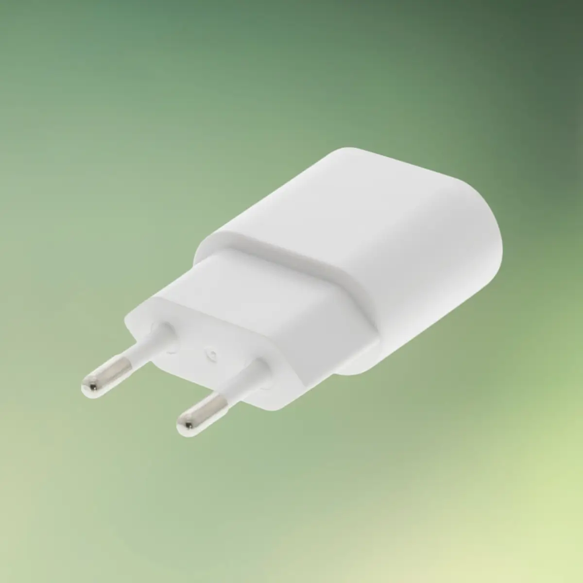 Deltaco USB oplader | USB-A | Hvid | Stik til USB lyskæder