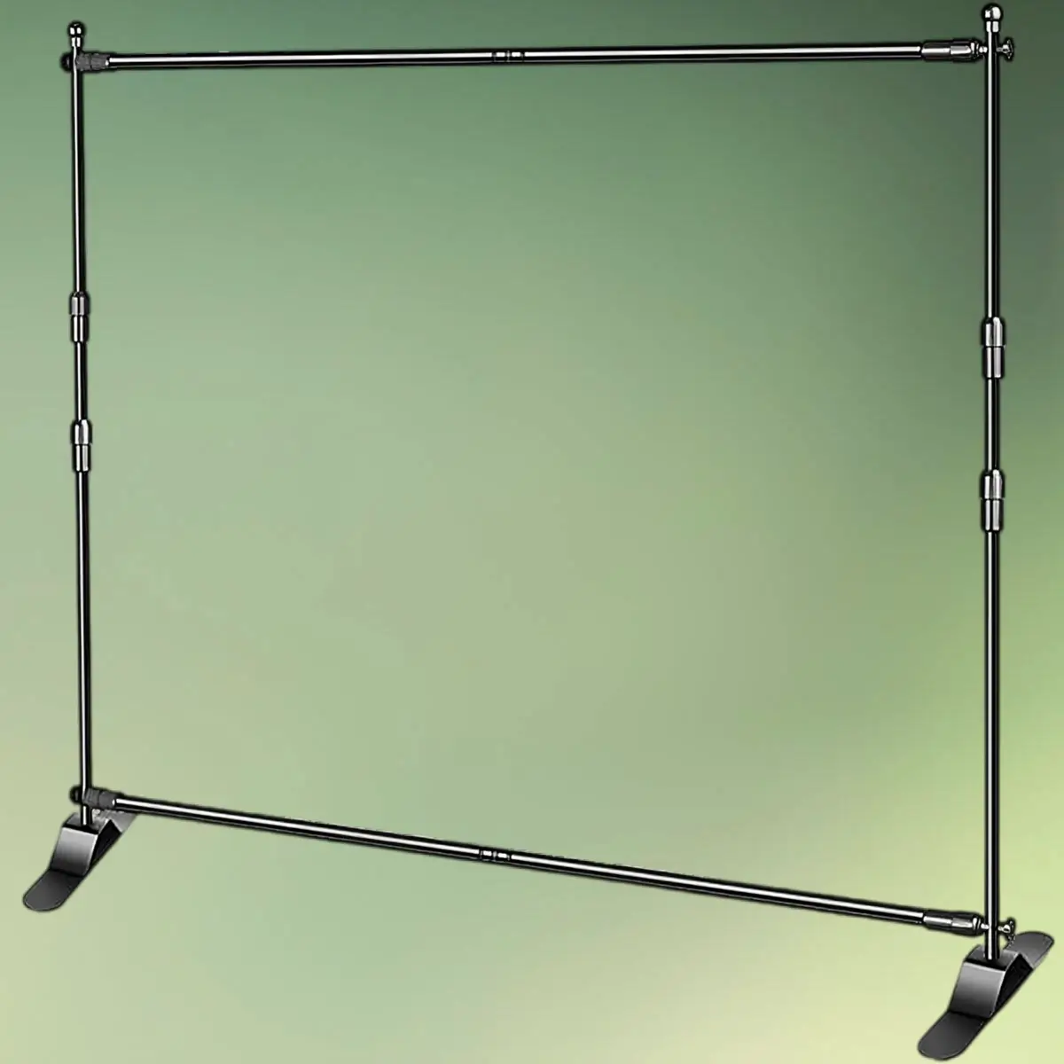 lej EMART Baggrundsstativ 2,4 x 2,4 m taske til blomstervæg paneler eller banner