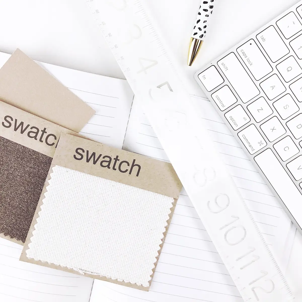 Eventdesign rådgivningsmøde - møde - computer - stofprøver