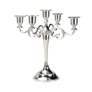 5-armet lysestage sølv