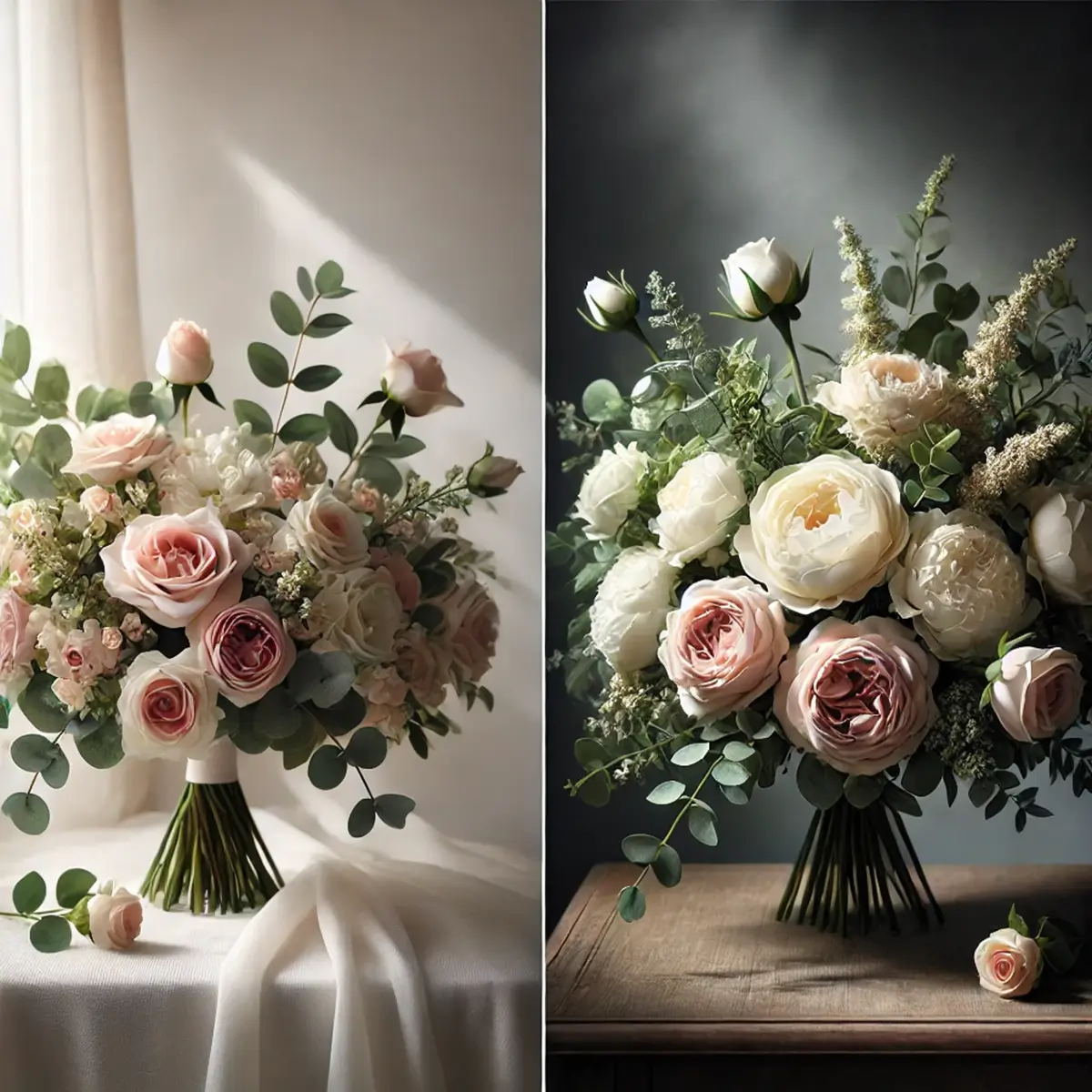 Friske eller kunstige blomster til brylluppet - Hvad er det bedste valg