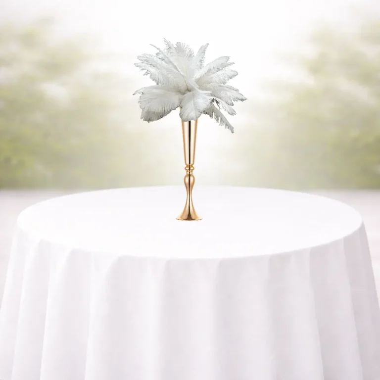 lej Centerpiece vase | Guld dekorationsvase | 55 cm