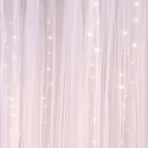 Fairy Light White Chiffon