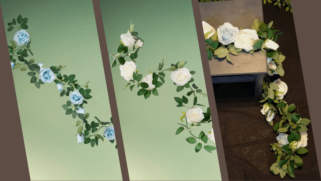 Kombination af blomsterranker - Sådan skaber du smukke, personlige dekorationer (tips og tricks)