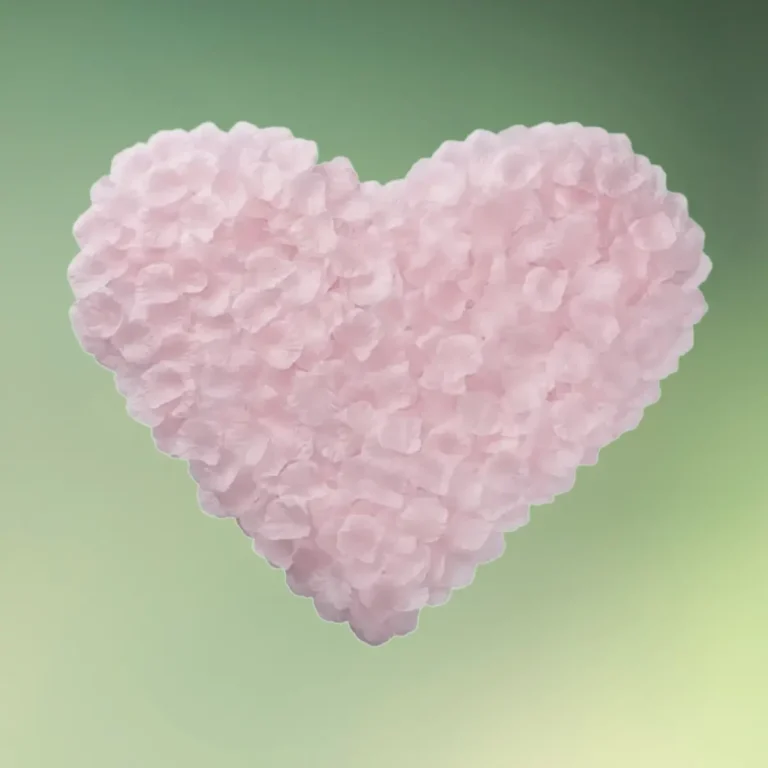 Kunstige rosenblade | Lyserød | Rosenblade til bryllup, valentinsdag mv.