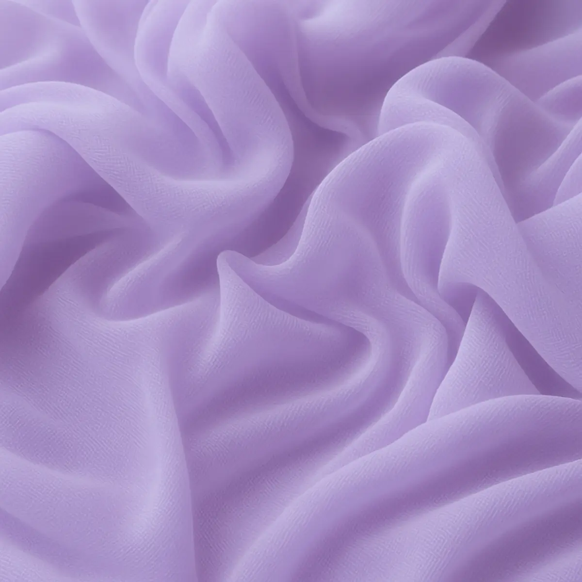 lej lys lilla chiffon stof 160x800 cm