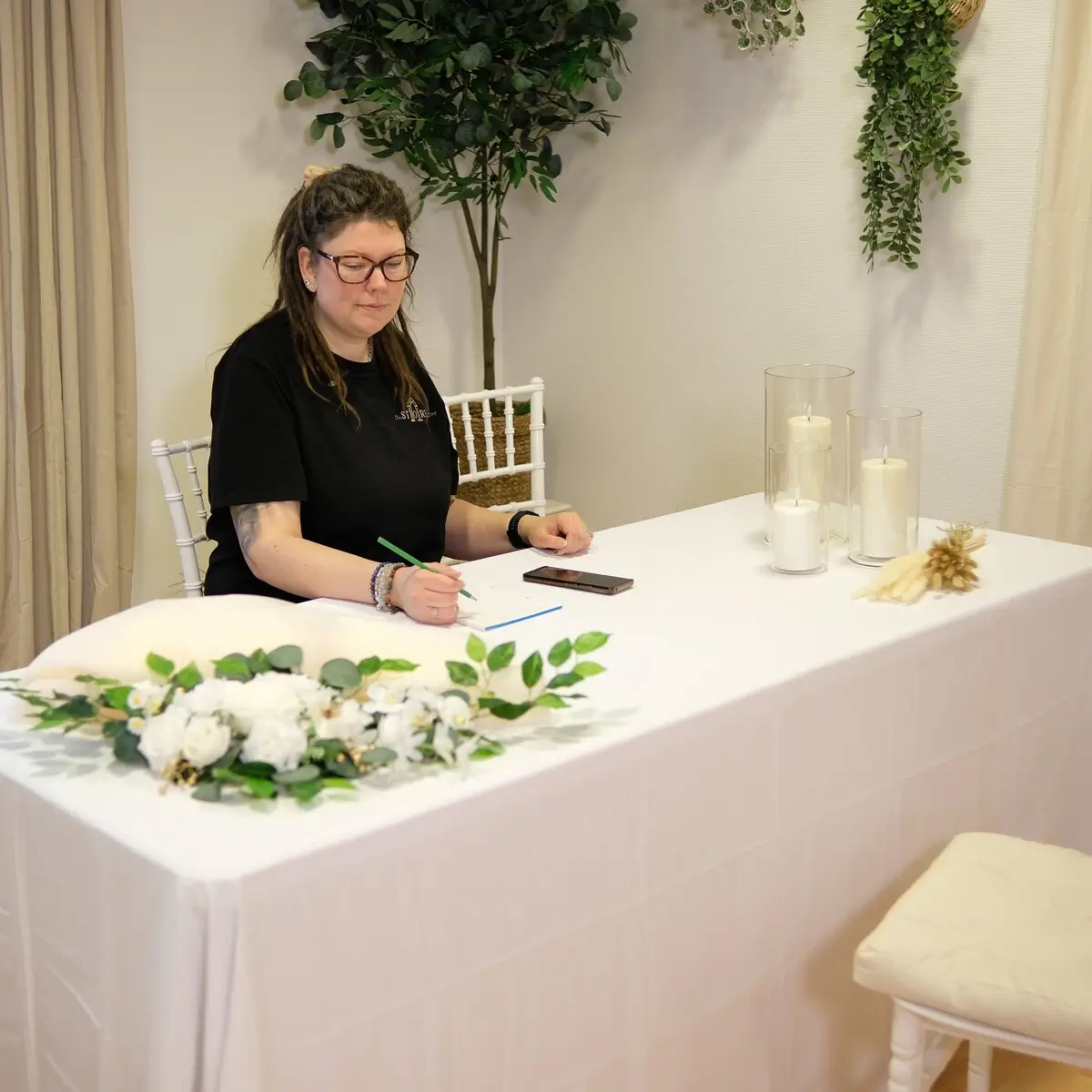 Maria fra Den Store Dag - Eventdeskign rådgivningsmøde