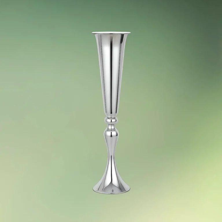 lej Centerpiece vase | sølv dekorationsvase | 55 cm