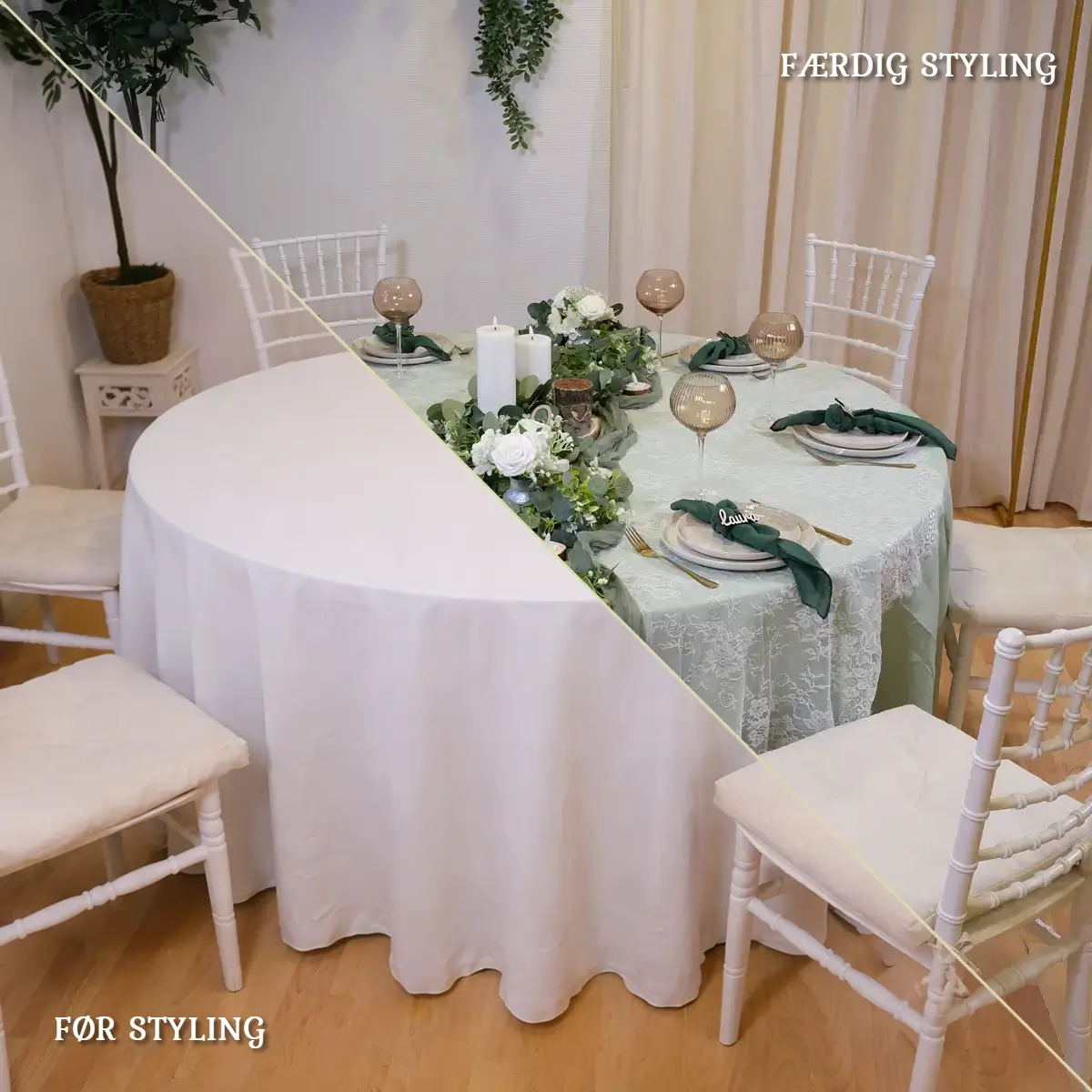 Design af ét område til dit event