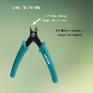 Lej | Tang til strips | Nem, lige og tæt afklipning af strips