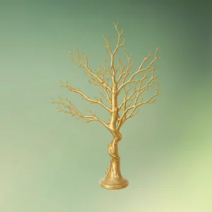 lej Centerpiece træ | Dekorationstræ | Guld | Ca. 85 cm