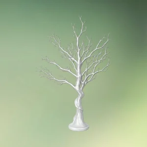 lej Centerpiece træ | Dekorationstræ | Sølvfarvet | Ca. 85 cm