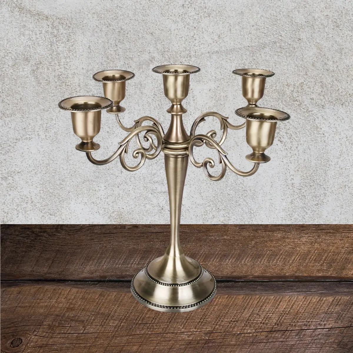 lej Femarmet lysestage vintage messing