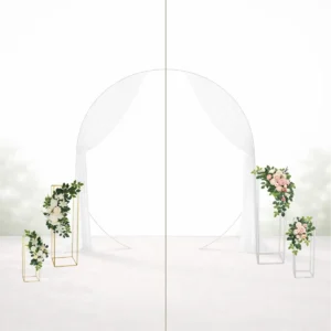 firkant stativer guld hvid - hvid lyserød - splitbillede